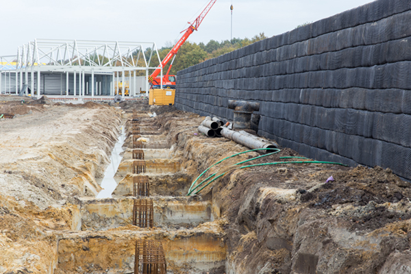Gewapende grondconstructie Rosada Roosendaal