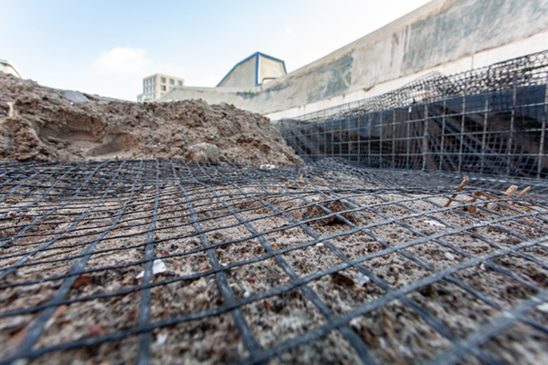 EPS constructie en gewapende grondconstructie voor skatepark amsterdam