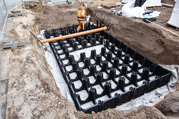 Joosten geeft GreenBlue Urban RootSpace boombunker weg