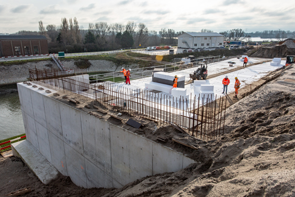 EPS constructie tijdelijke Suurhoffbrug