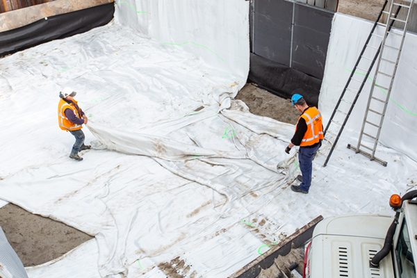 Voordelig paalmatras met CUR226 validatie met TenCate PET geotextiel