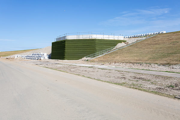 TenCate Geotubes voor twaalf kraanopstelplaatsen voor Windpark Maasvlakte 2 op het strand