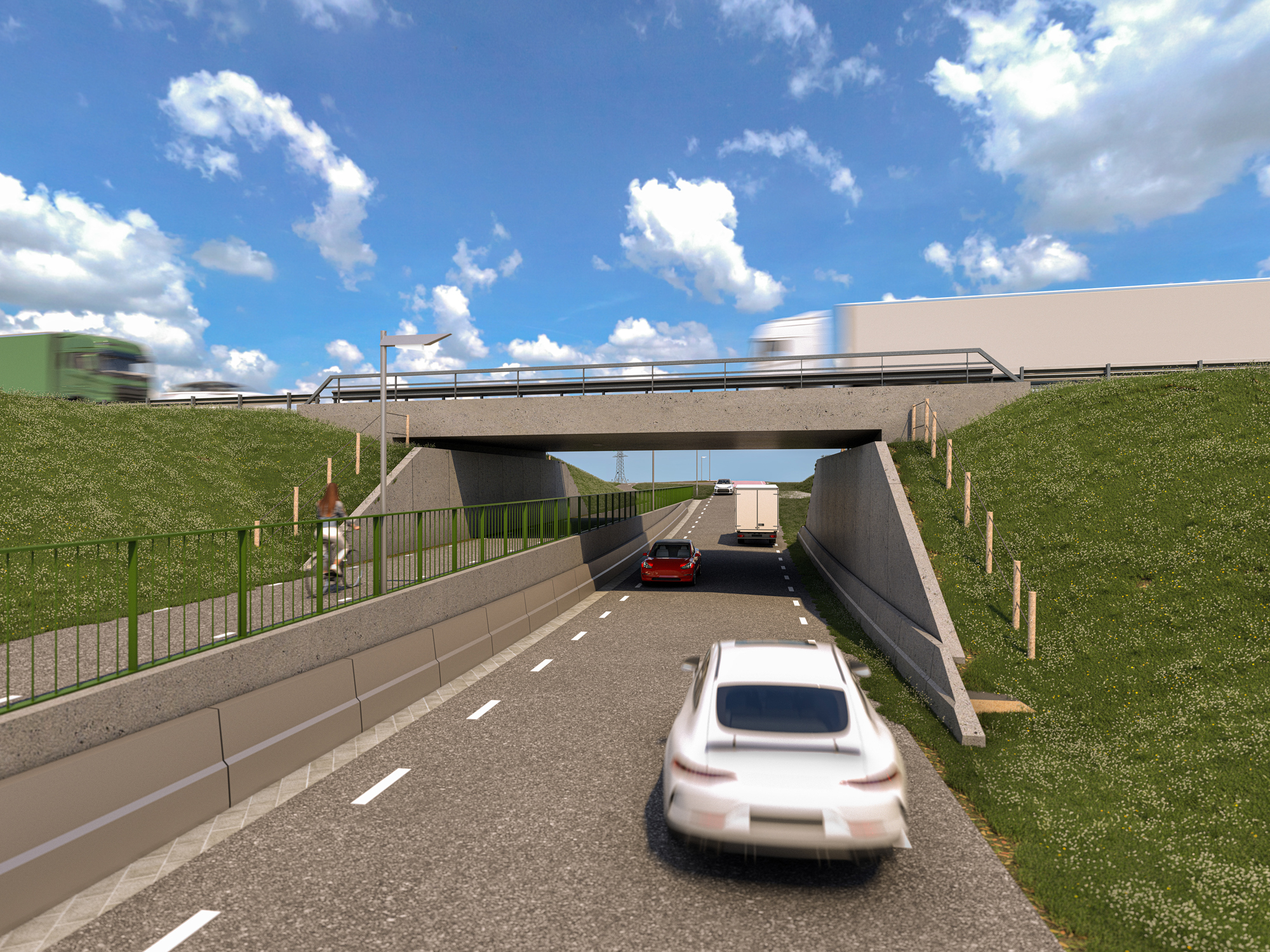 Bolsward N359 gewapende grondconstructie