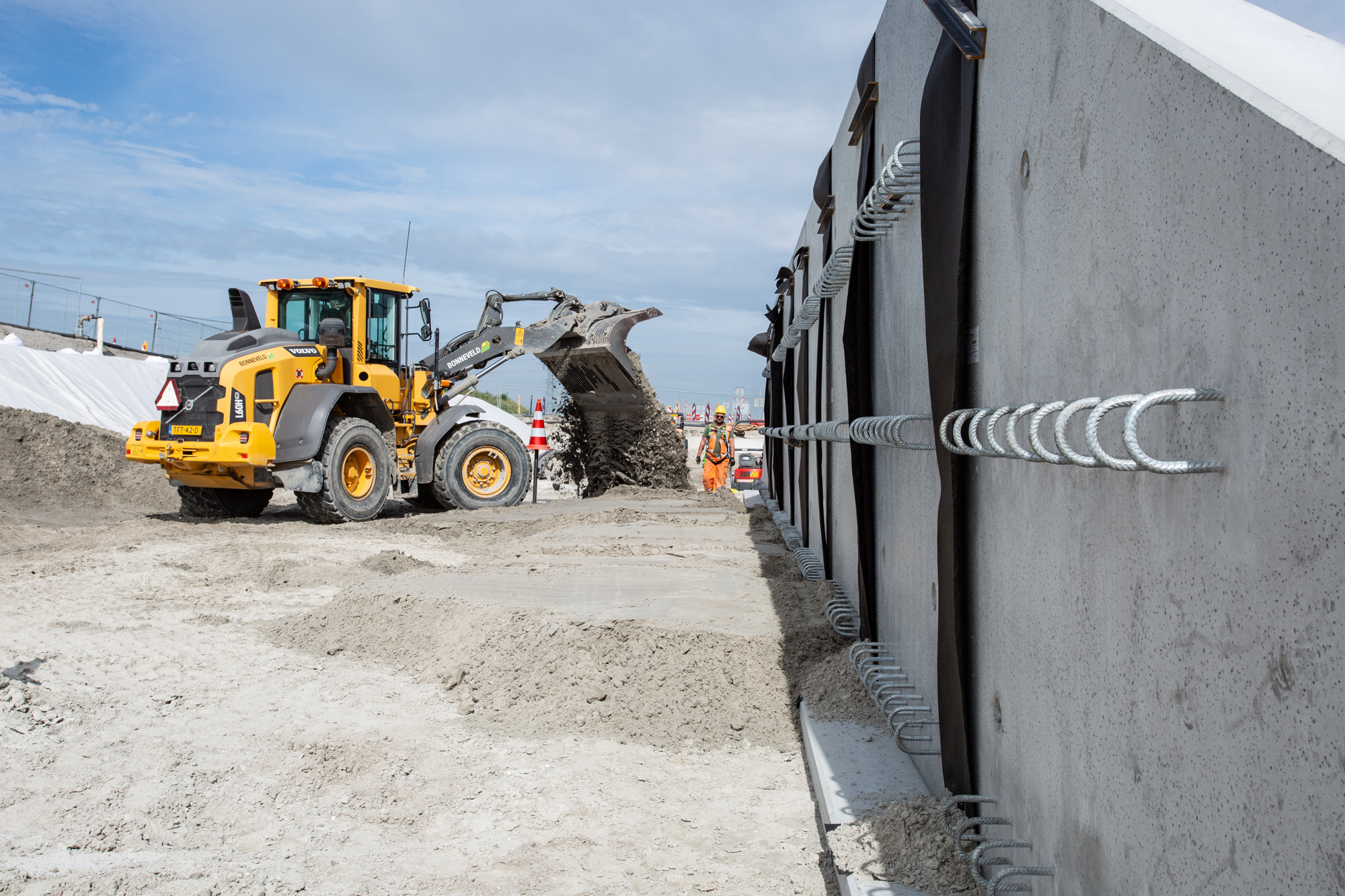 Bolsward N359 gewapende grondconstructie